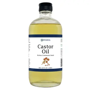 Castor Oil Virgin Cold-Pressed Hexane-Free Topical Use