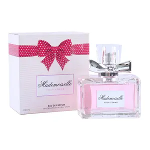 Mademoiselle Pour Femme Eau De Parfum Natural Spray Perfume for Women - 100ml/3.4fl.oz. Elegant Daily Fragrance