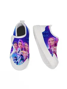 Exclusive Recommendation Unique Print Fashion Vibrant Anime Style Kpop Sports Shoes, Cartoon Design, Easy Wear-Off, Comfortable Fun