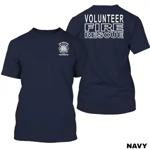 New Volunteer Fire Rescue Team T-shirt, Firefighting Event, Unisex Menswear & Womenswear Tops Collection, Gift shirt