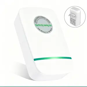 Smart Energy-Saving Plug, Universal Power Saver for Home and Office, Safe and Durable Voltage Stabilizer, Efficient Electricity Conservation Device