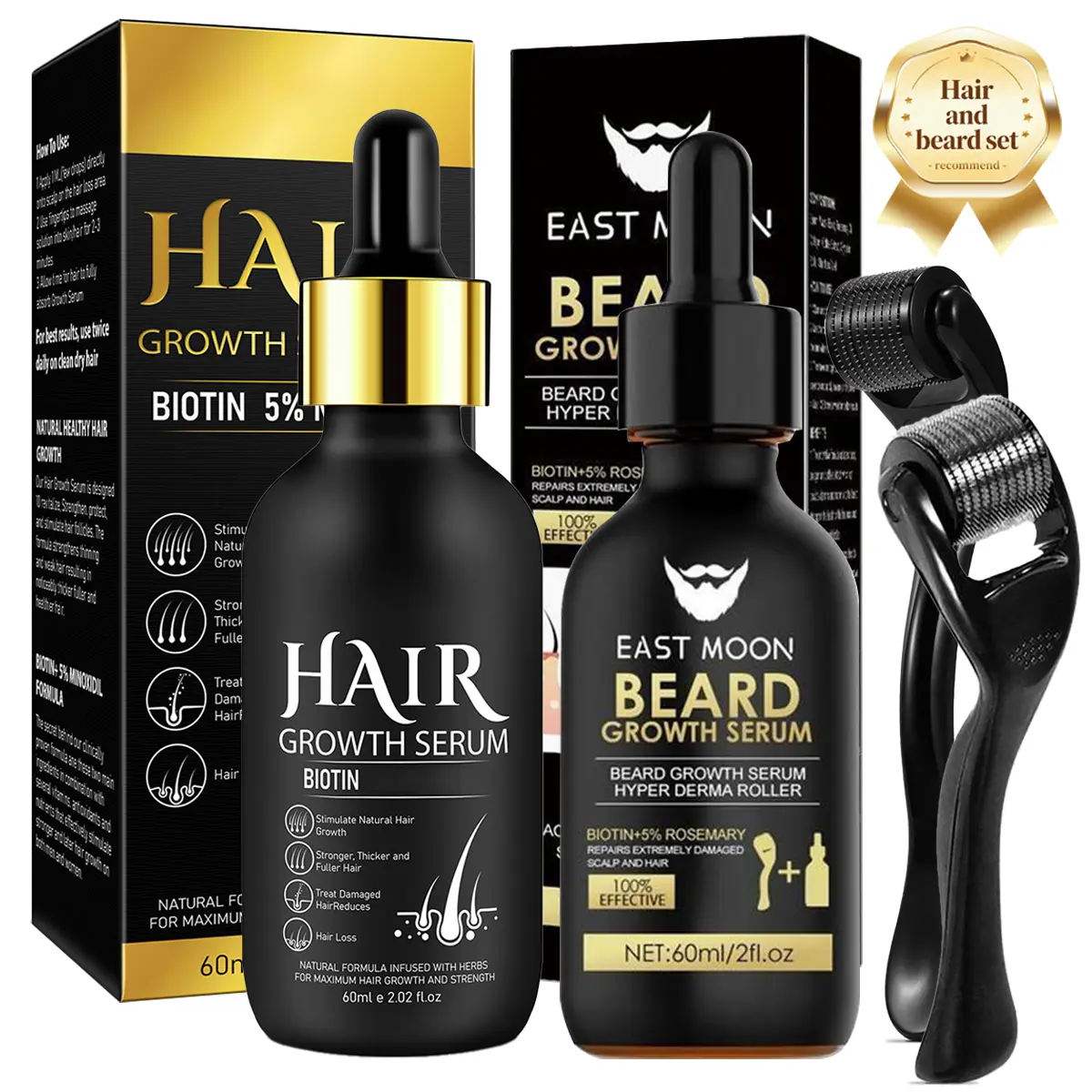 Beard care vs. Hair care sets