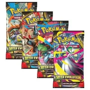 Pokemon Mega Evolutions Booster Pack (1) (2) (3) (4) or (5) Packs