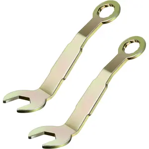3/8" Angled Pivot Pocket Door Wrench, N7164 Adjustable Pocket Wrench, Bi-fold Door Adjustment Hardware Tool for Home and Hardware Repair