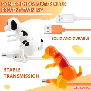 Funny Humping Dog Fast ChargerCable -ldeal for Home Entertainmentwith Convenient Design,Charging Gift Charger Cable Usb Smartphone gifts boyfriend Cellphone Portable Electronic