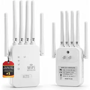 WiFi Extender   Devices Internet Repeater Adapter Signal Booster Repetidor De Senal Access Point with Port Amplifier  Bridge Outdoor Long Range Ethernet Amplificador Point Adapter