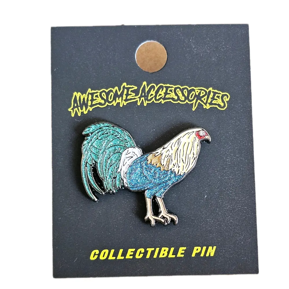 Gallo Soft Enamel Pin Premium Gloss Finish Durable Customizable Options for Hats Backpacks and More High-Quality Material 1 to 1.5 Size Single or Double Back Pieces