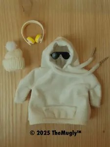 Rene Style Kit – Hoodie, Headphones & Beanie (No Doll Included) - Squishy and Deformable Funny Toy for Stress Relief! Perfect for Kids & Adults for Instant Smiles. While Supplies Last!