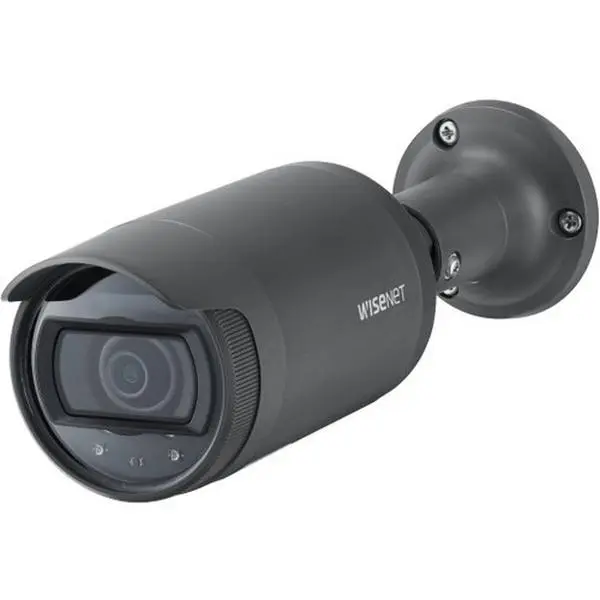 Wisenet 2MP Outdoor HD Network Camera Bullet Dark Gray LNO6012R
