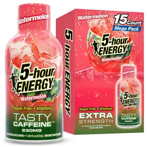 5-hour ENERGY Shot, Extra Strength, Watermelon, 15 Count