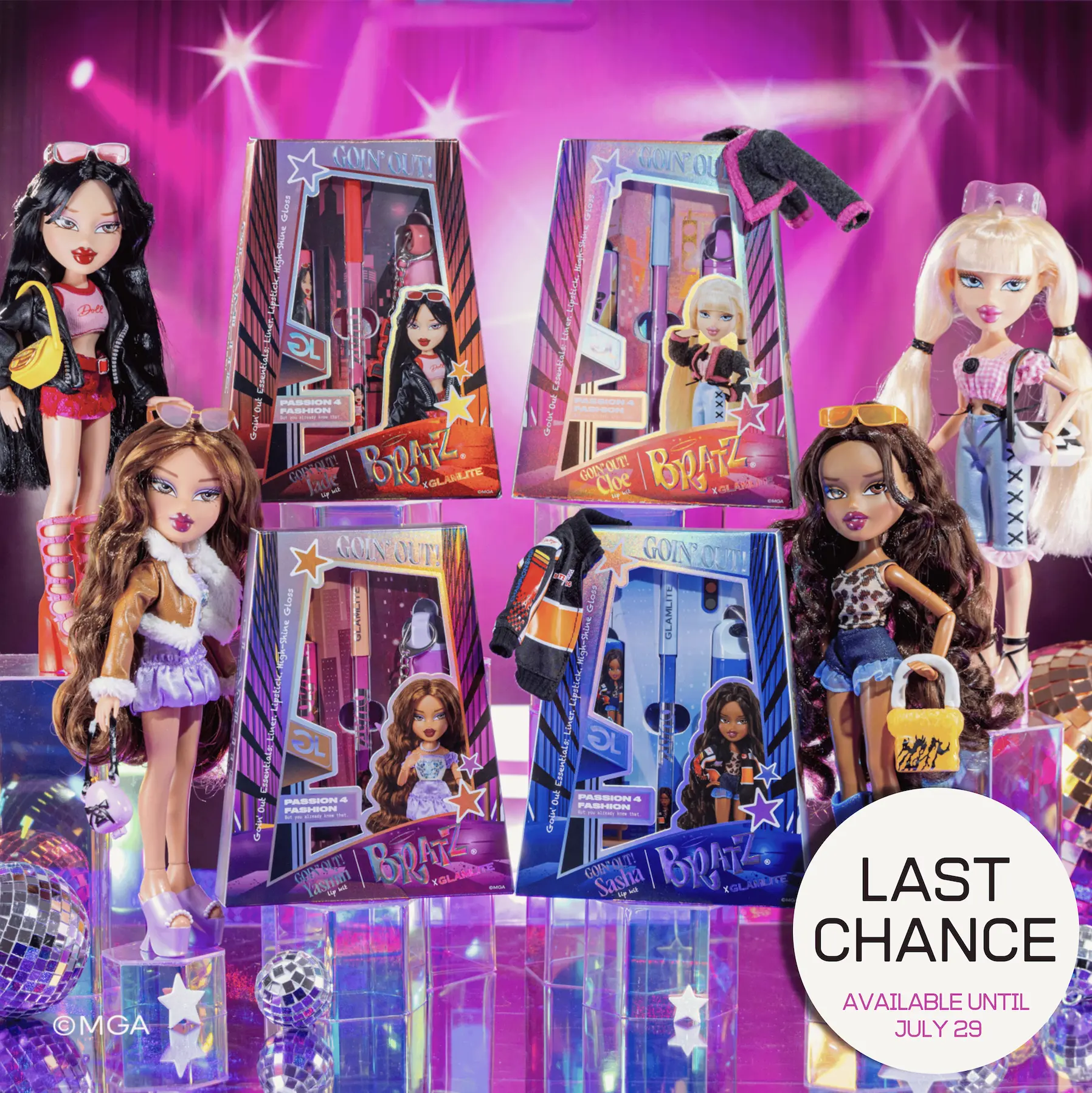 Bratz x Glamlite Lip Kits Bratz x Glamlite Lip Kits
