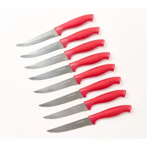 Cooking Light Set of 8 Titanium Coated Steak Knives