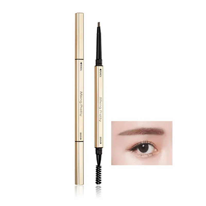 Double-ended Eyebrow Pencil, Long Lasting Eyebrow Pencil, Brow Styling Brush, Brow Shading & Filling Pencil, Brow Brush Makeup Tool, Eye Makeup Products, Precisely Sculpted Brows, Eyebrow Perfection