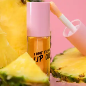 Lurella Cosmetics Fruit Fusion Lip Oils - Glossy Lip Oil with Coconut, Hydrating Formula, Scented, Ideal for Skincare Comfort