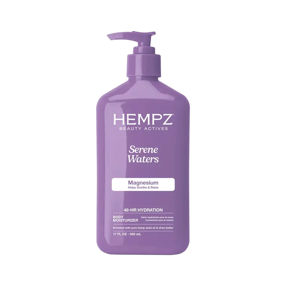 Beauty Actives Serene Waters Moisturizing Body Lotion with Calming Magnesium