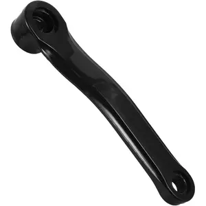 Crankset Bike Bicycle Supplies Left Crank Arms Sturdy Crank Tools Left Pedal Crank Arm Universal Crank Replacement Square Hole Crank Arm Crank Replacements Black Steel Plus Plastic