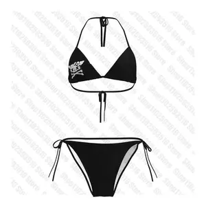 2025 Cute Women's Bikinis Sets Bikini Harajuku Graphic Woman Swimsuits Mini Sexy Punk Beach Swimwear Emo Trend Swimsuit Emo