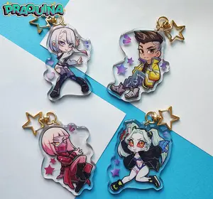 Cyberpunk Edgerunners Acrylic Keychains