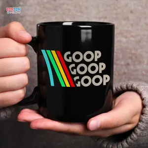 [FAST SALE UP TO 53%] Goopas Gonna Goop ARC Raiders Mug, Funny Burnt Peanut Meme Coffee Cup, Vintage Style Gamer Gift, Sci-Fi Shooter Art, 11oz 15oz
