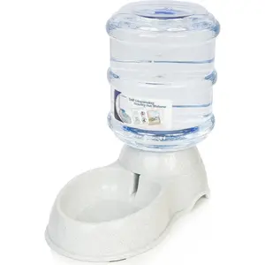 3.5L/1Gal Water Dispenser Self-Dispensing Gravity Water Feeder Automatic Pet Waterer-1906