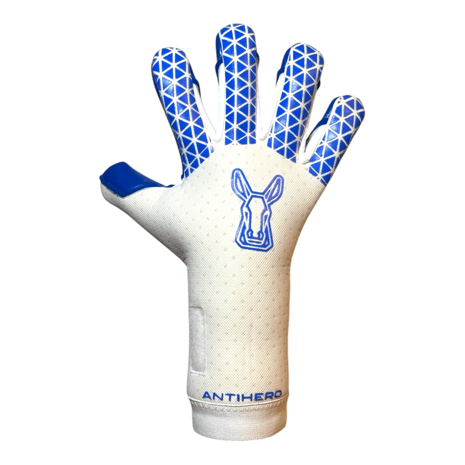 ANTIHERO | V1 4mm German Contact Latex Goalkeeper Gloves (BLUE)