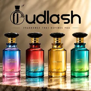 Oudlash Bundle | MPF | L'Eternite + Lagoon Dream + Endless California + Pacific Drift | Unisex Fragrance | 100ML - 3.4 Oz | Bergamot- Ginger and Galbanum