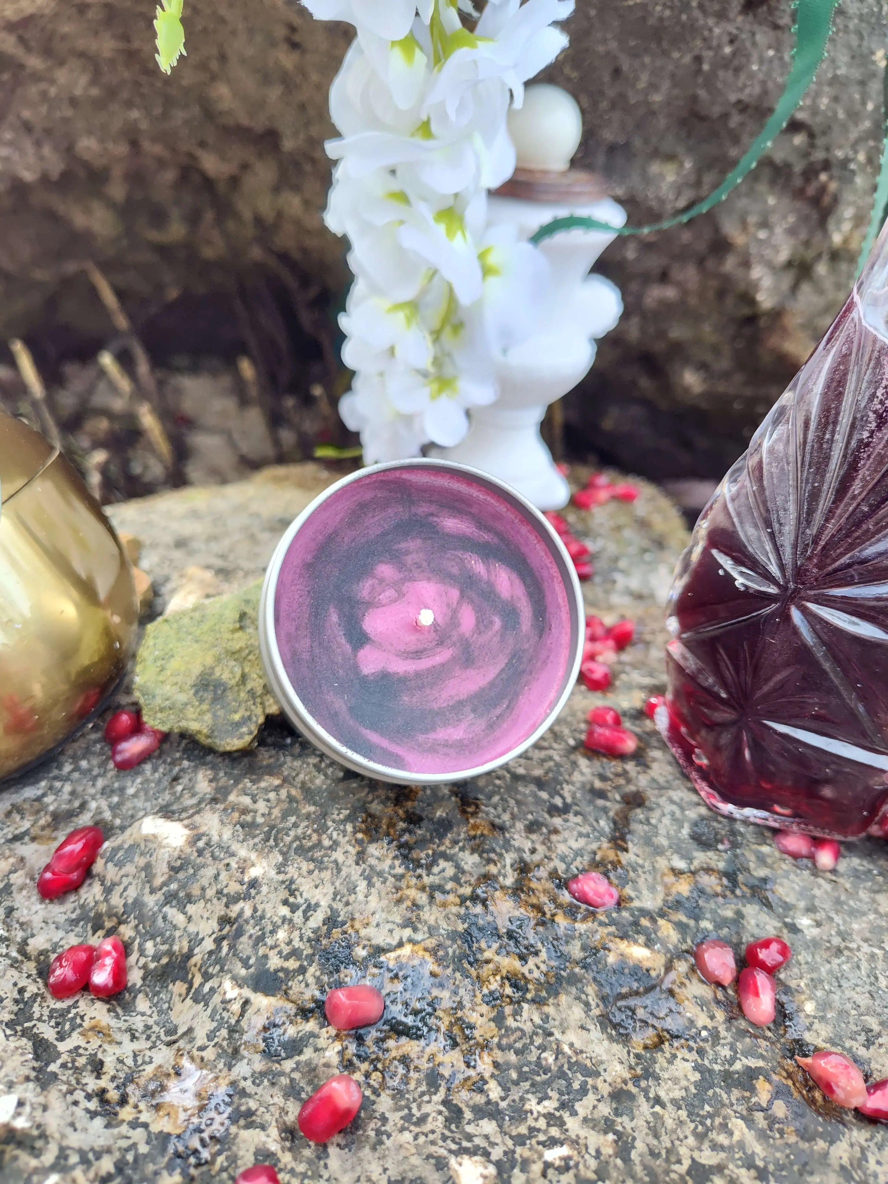 Queen Persephone - Greek Goddess of the Underworld - 4 oz Soy Candle