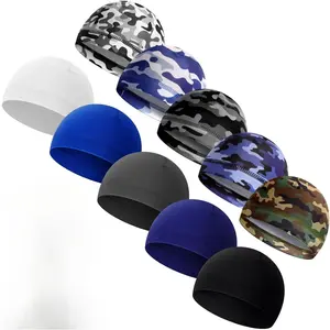 2026 10 Pcs Men's Cooling Skull Caps, Welding Helmet Liner, Wicking Beanie Head Wrap for Cycling