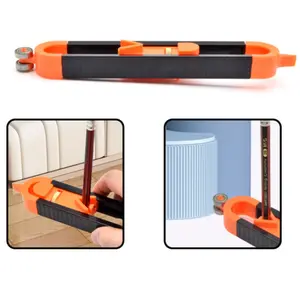 Irregular Measurement Arc Ruler Ellipse Contour Gauge, Multi-Functional Hardware Woodworking Measuring Tool, Precision Contour Finder