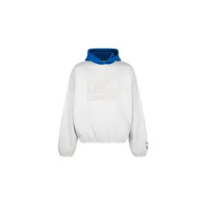 ESSENTIALS HOODIE "Knicks - LIGHT HEATHER / BLUE" 192AL246301F
