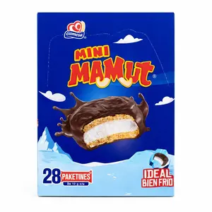 MINI MAMUT GAMESA - 28 PAKETINES DE 12 G C/U - GALLETAS CON MALVAVISCO Y COBERTURA SABOR CHOCOLATE - PRODUCT OF MEXICO