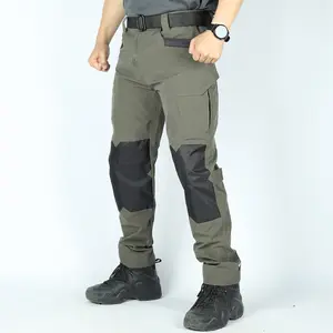 HOMUG Men's Tactical Work Pants are equipped with a stretched waistband and pockets. Featuring a kneei-pad designed and crafted from a new 230g/m2 fabric, they are ideal for spring and summer wear as well as outdoor activities.