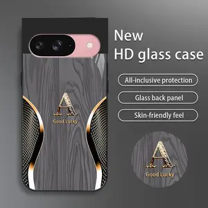Suitable for [Google Pixel 9 Pro] Brand new premium phone case, drop-proof and fingerprint-resistant，sophisticated and minimalist design, with 26 English letters to choose from YM99