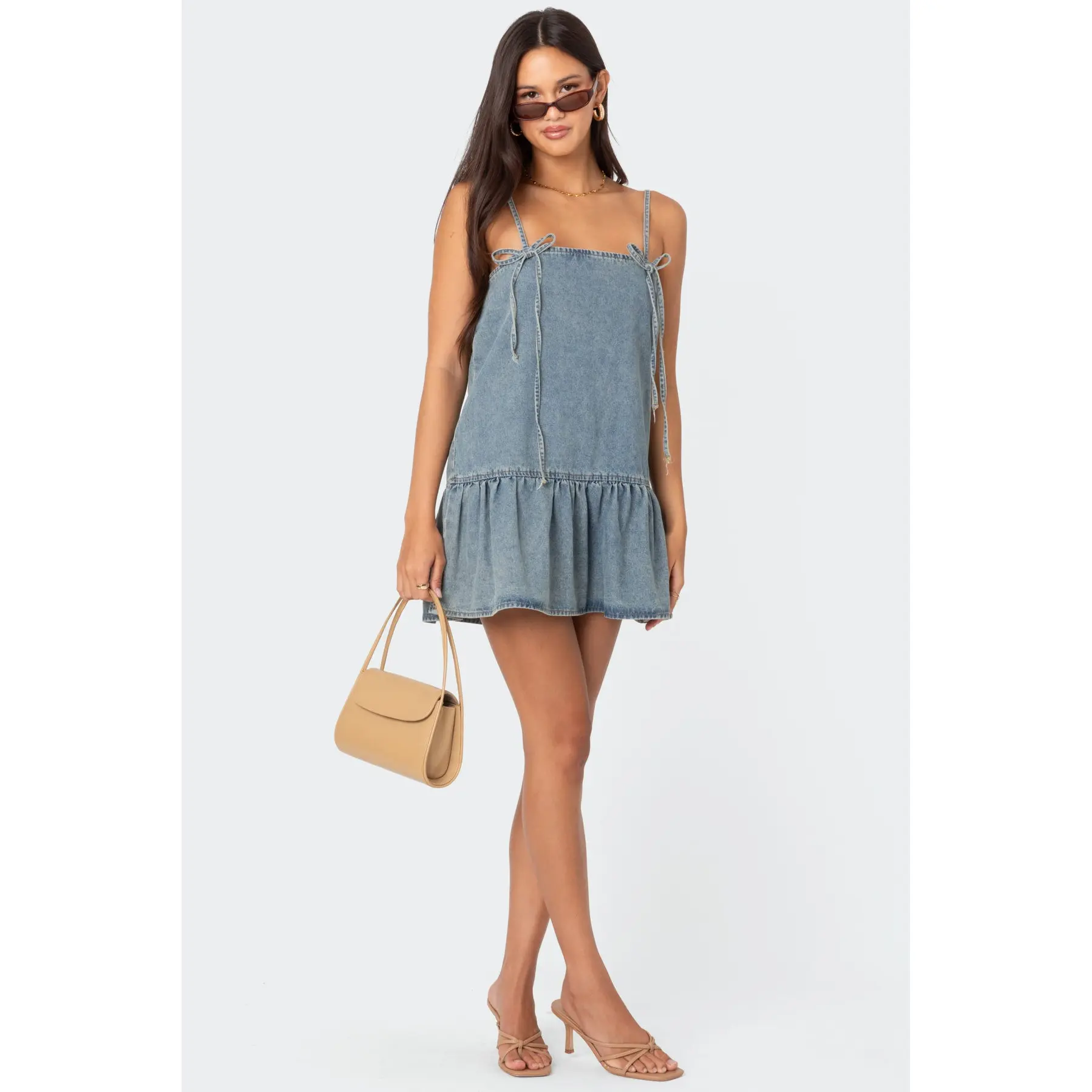 Dylan Denim Mini Dress
