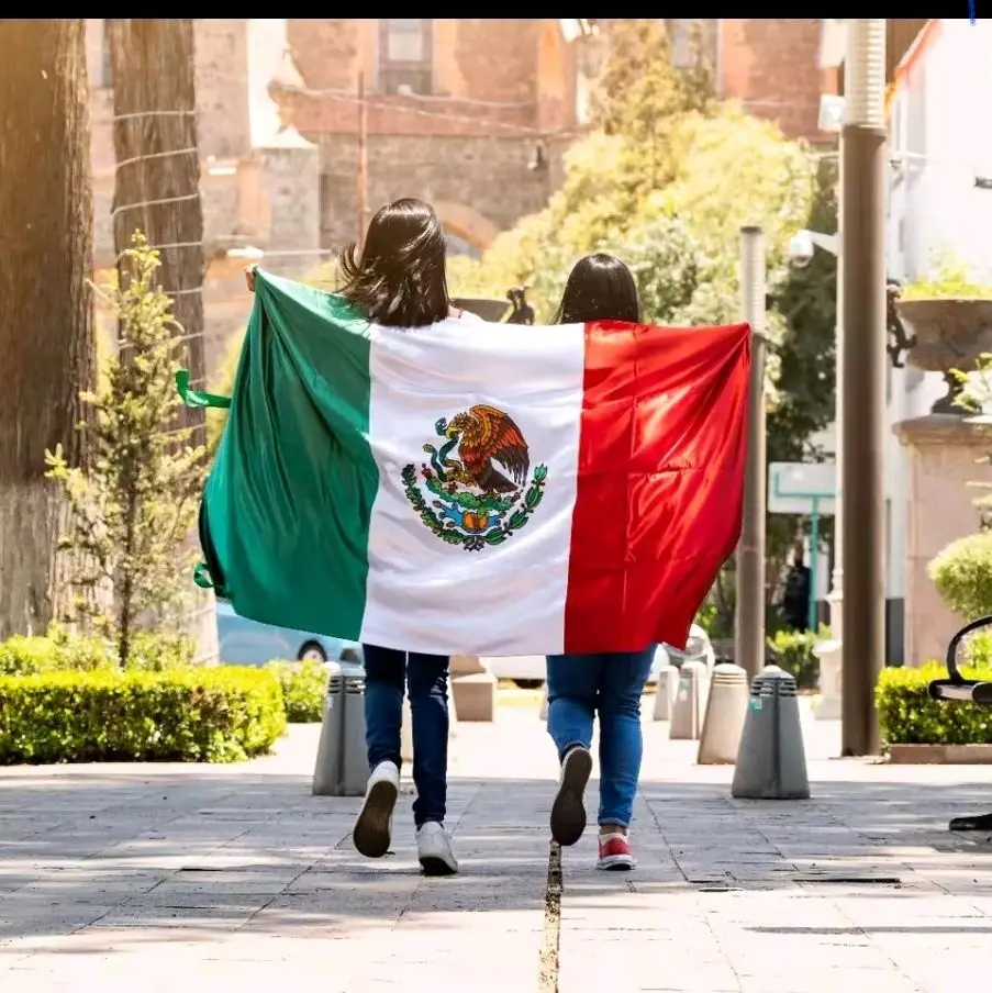Bandera de la nación de México de 3x5 pies