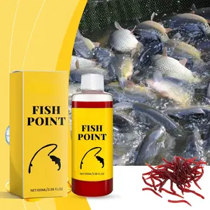Red Worm Liquid Spray Powerful BaitAttractant Scent Bait Fish Attractant Liquid,Attractant Enhancer Fishing Lures BaitsSmell Lure Tackle Food