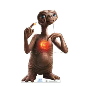 212 MAIN E.T. Life-Size Cardboard Cutout Standee - Self-Standing, Single-Side Advanced Print Graphics, 45x29 in Figure, Household Items Decor, Photo Prop