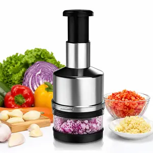 Multi‑Function Vegetable Chopper – Manual Garlic & Onion Dicer, Slicer & Chopper, Kitchen Must‑Have