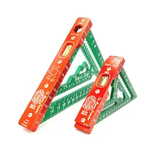 7.5" Pro Square + 4.5" Mini Square w/Level - The Mexican Carpenter Edición Pro Set