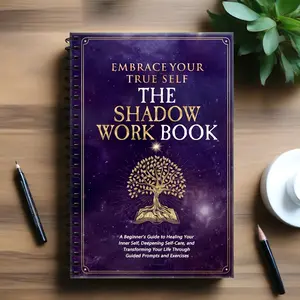 Embrace Your True Self The Shadow Work Notebook A Beginner's Guide to Healing and Transforming Your Life Through Guided Prompts and Exercises Paperback Journal for Self-Discovery and Personal Growth