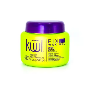 Kuul Fix Me Wax Gel WET LOOK Instant Hold  Hair Styling  9.52 oz. Haircare Daily Gentle