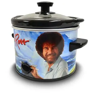 Uncanny Brands Bob Ross 2-Quart Slow Cooker