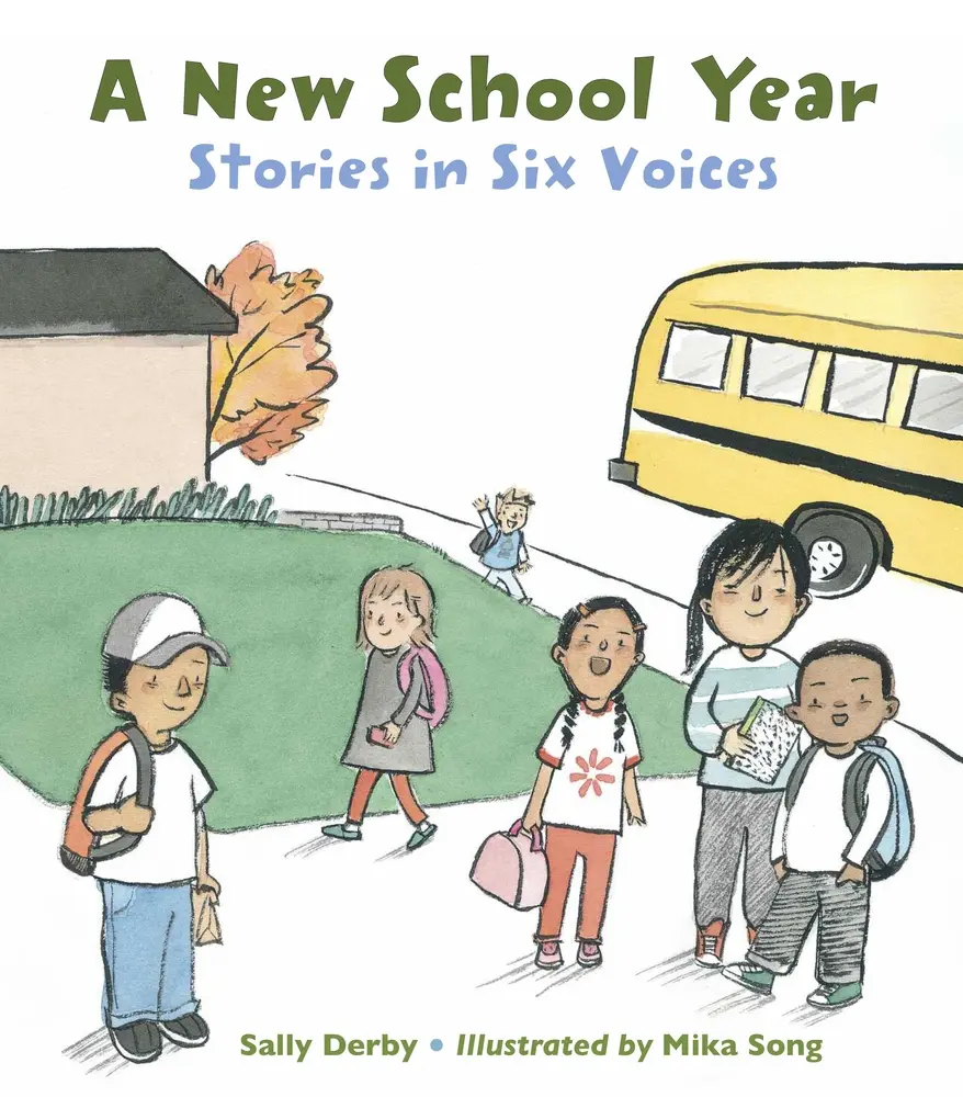 USED Book - A New School Year: Stories in Six Voices by Derby, Sally (Hardcover) - english