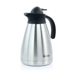 Mr. Coffee Olympia 1 Qt Insulated Stainless Steel Coffee Pot