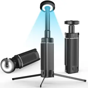 BIAT Camping Light 1PCS, Camping Lantern Rechargeable, Led Work Light with Stand Battery Powered 10800mah, Portable Camping Lamp and Flashlight, Camping Lights for Hiking, Camping, Fishing