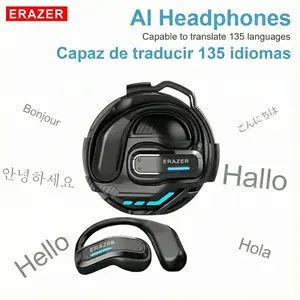 ERAZER X8 OWS Translate Wireless Bluetooth Earphones Translate 135 Languages Real Time Gaming Playing Music Phone Calls Headphones & Meeting Summary Earbuds