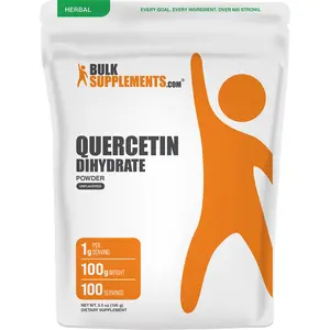 BulkSupplements - Quercetin Dihydrate Powder - Anti-Inflammatory - Immune - 100g - 1g per Serving