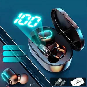 Wireless Earbuds, In-Ear Design, Mini Sports Style, Button Control, LED Display, Long Battery Life, High Fidelity Sound, Comfortable Fit