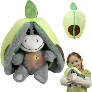 Plush Donkey Doll, Plush Animal with Realistic Action, Soft and Cute Cartoon Design, Suitable for Home Decoration or Gift, Plush Animal, Interesting Design, Durable Stitching, New Model for 2025
