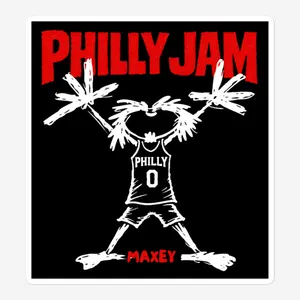 "Philly Jam Maxey Stickman" Sticker